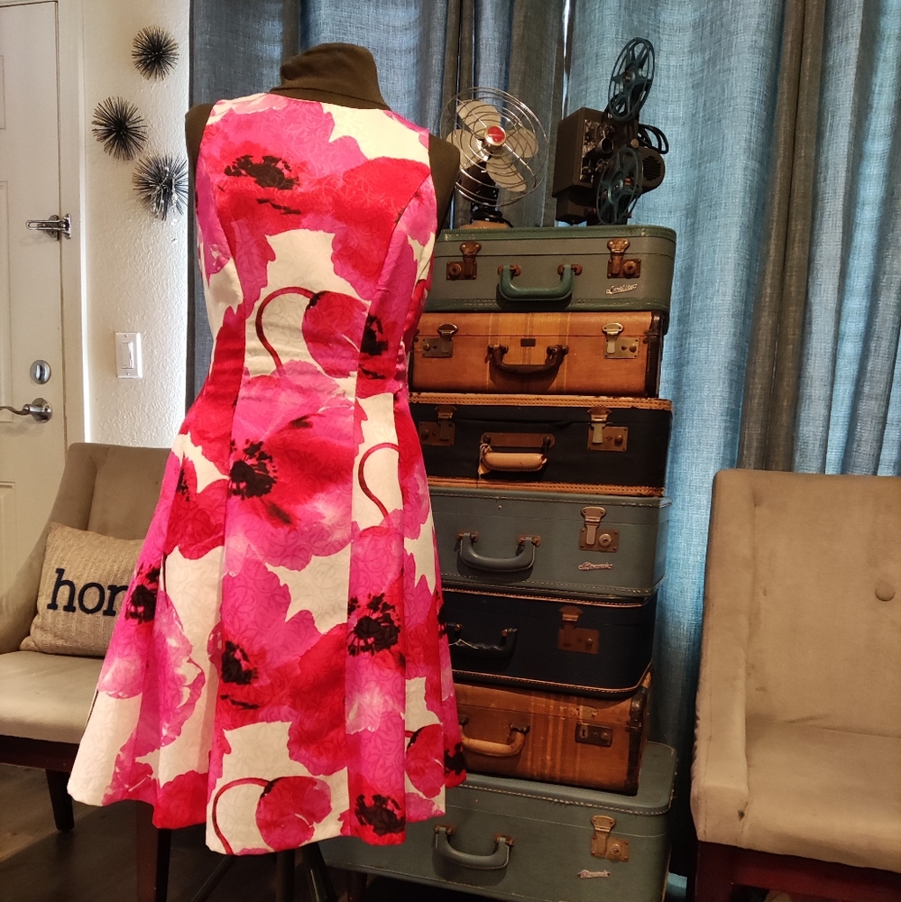 Maggie London Floral Dress